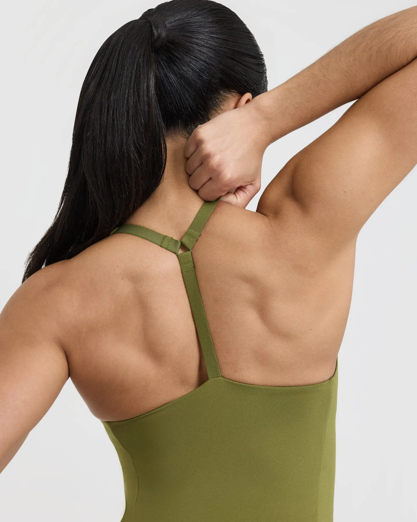 Timeless Square Neck Vest | Olive Green sold by Oner Active product image thumbnail 5