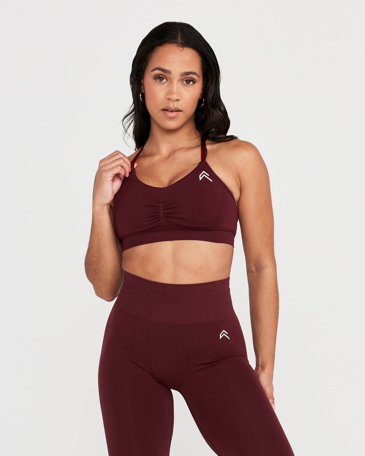 Effortless Micro Bralette | Rosewood sold by Oner Active