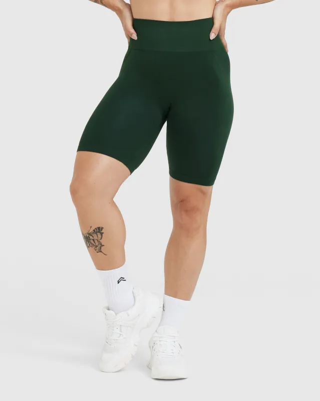 Effortless Seamless Cycling Shorts | Evergreen sold by Oner Active