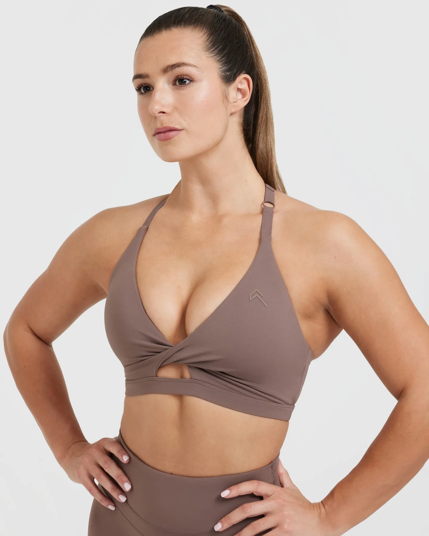 Unified Twist Sports Bra | Cool Brown sold by Oner Active product image thumbnail 4