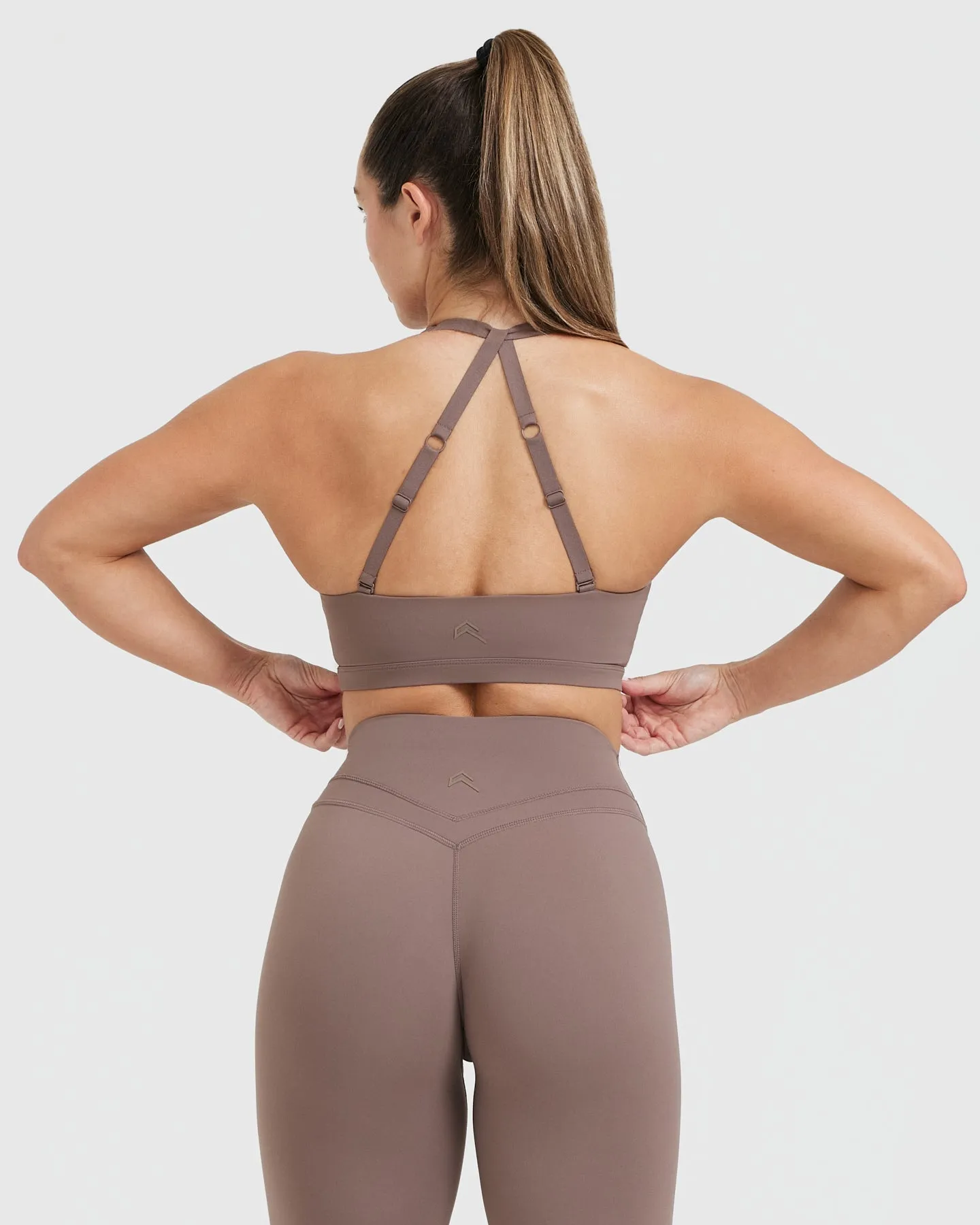 Unified Twist Sports Bra | Cool Brown sold by Oner Active product image thumbnail 2