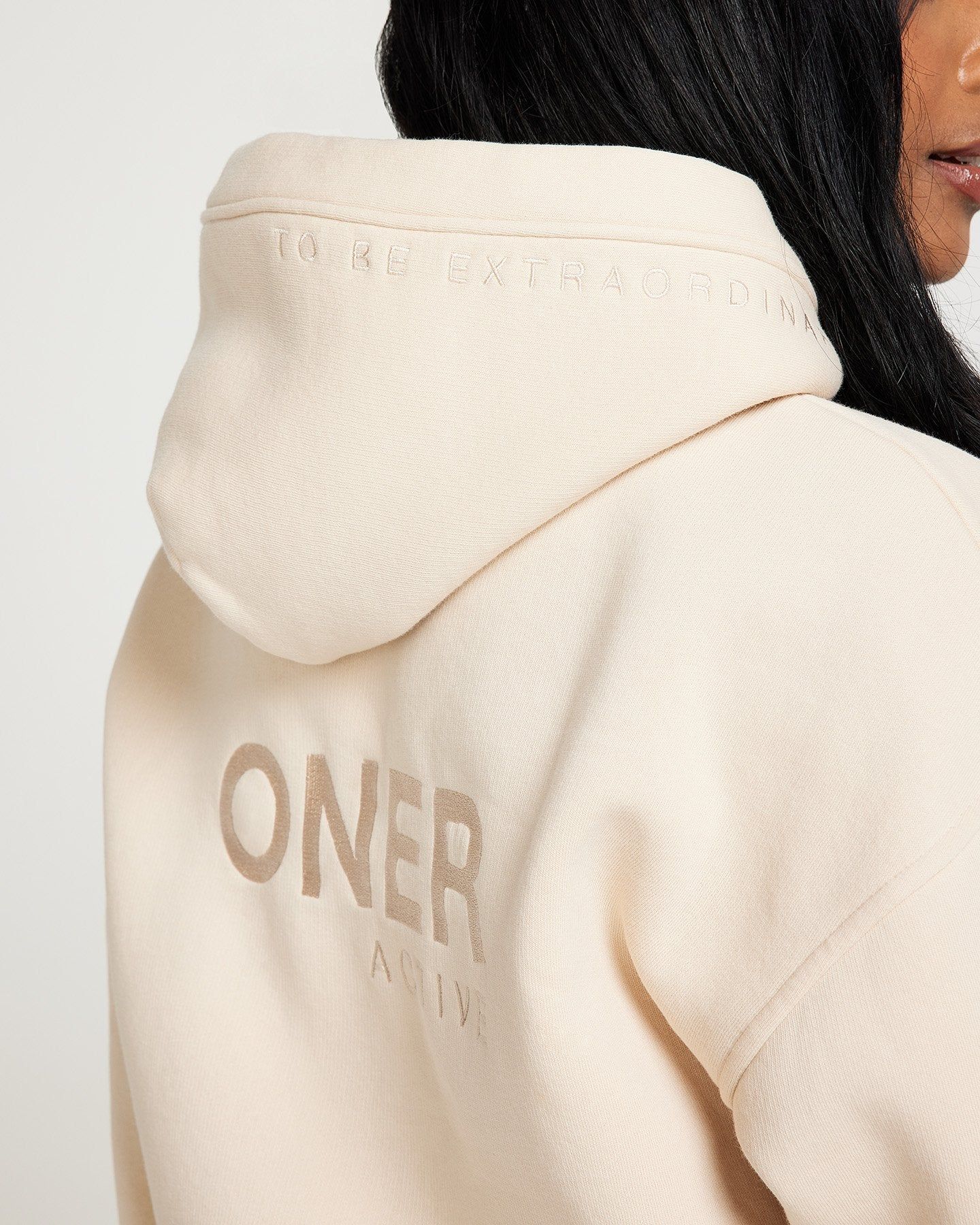 Classic Lounge Hoodie | Oatmeal sold by Oner Active product image thumbnail 5