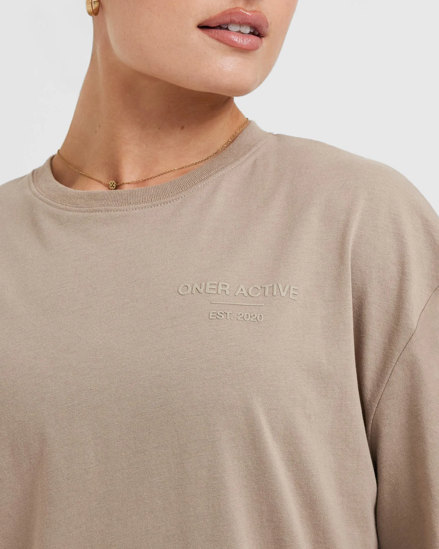 Classic Lifters Graphic Oversized Lightweight T-Shirt | Sandstone sold by Oner Active product image thumbnail 4