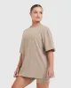Classic Lifters Graphic Oversized Lightweight T-Shirt | Sandstone sold by Oner Active