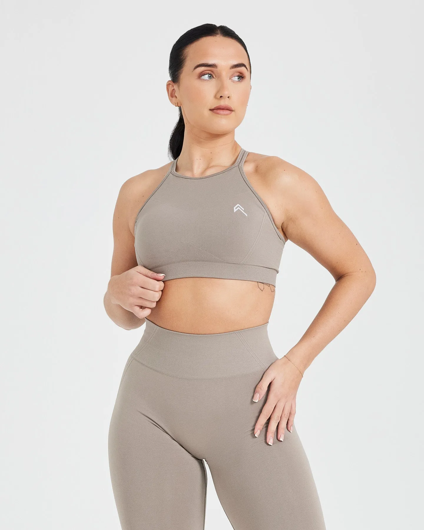 Effortless Seamless High Neck Bralette | Minky sold by Oner Active