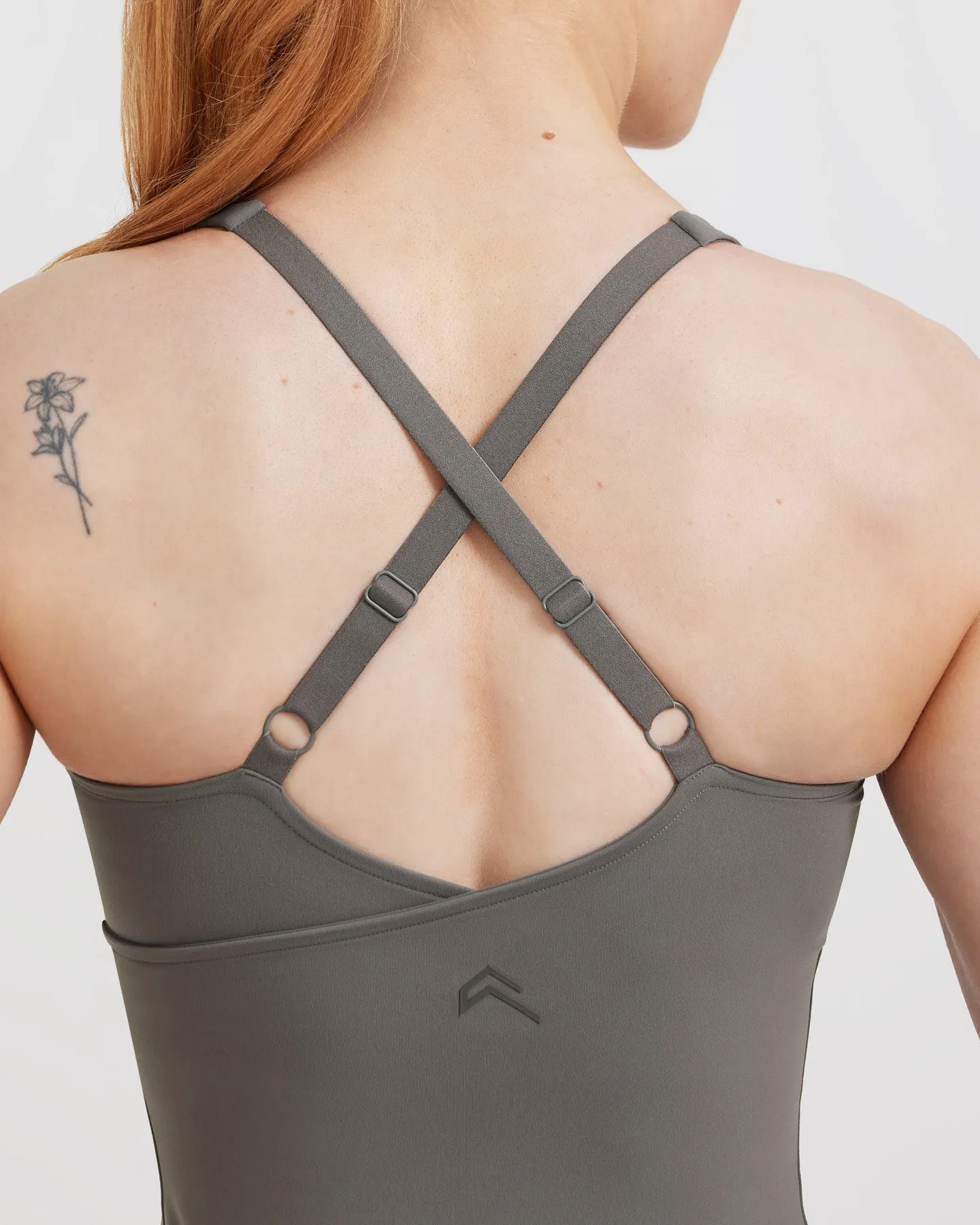 Unified V-Neck Cross Back Vest | Ash Grey sold by Oner Active product image thumbnail 4