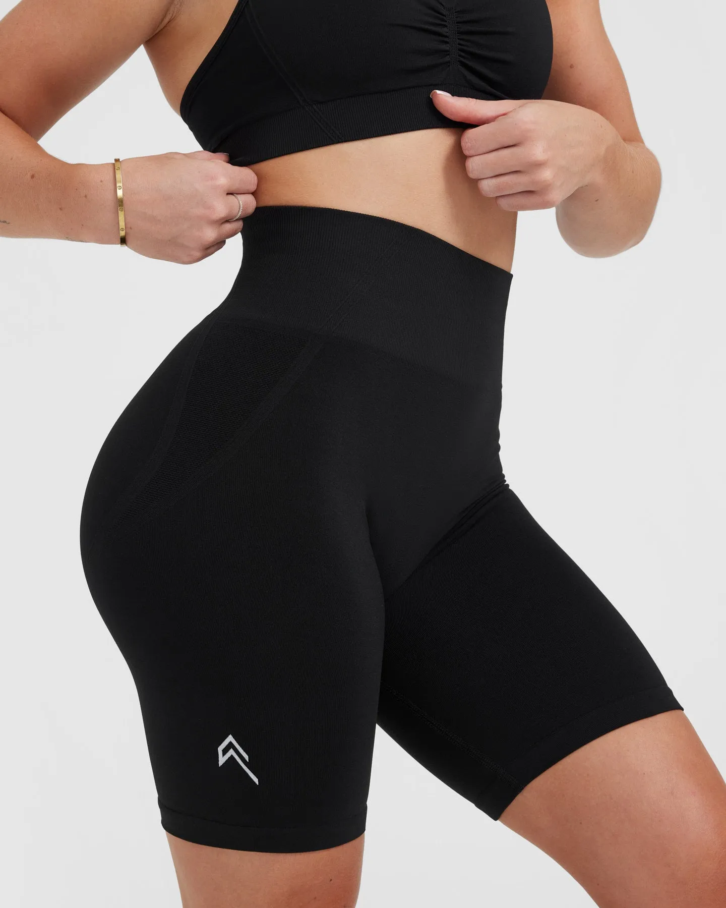 Effortless Seamless Cycling Shorts | Black sold by Oner Active product image thumbnail 4