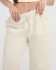 Raw Lounge Wide Leg Joggers | Off White sold by Oner Active