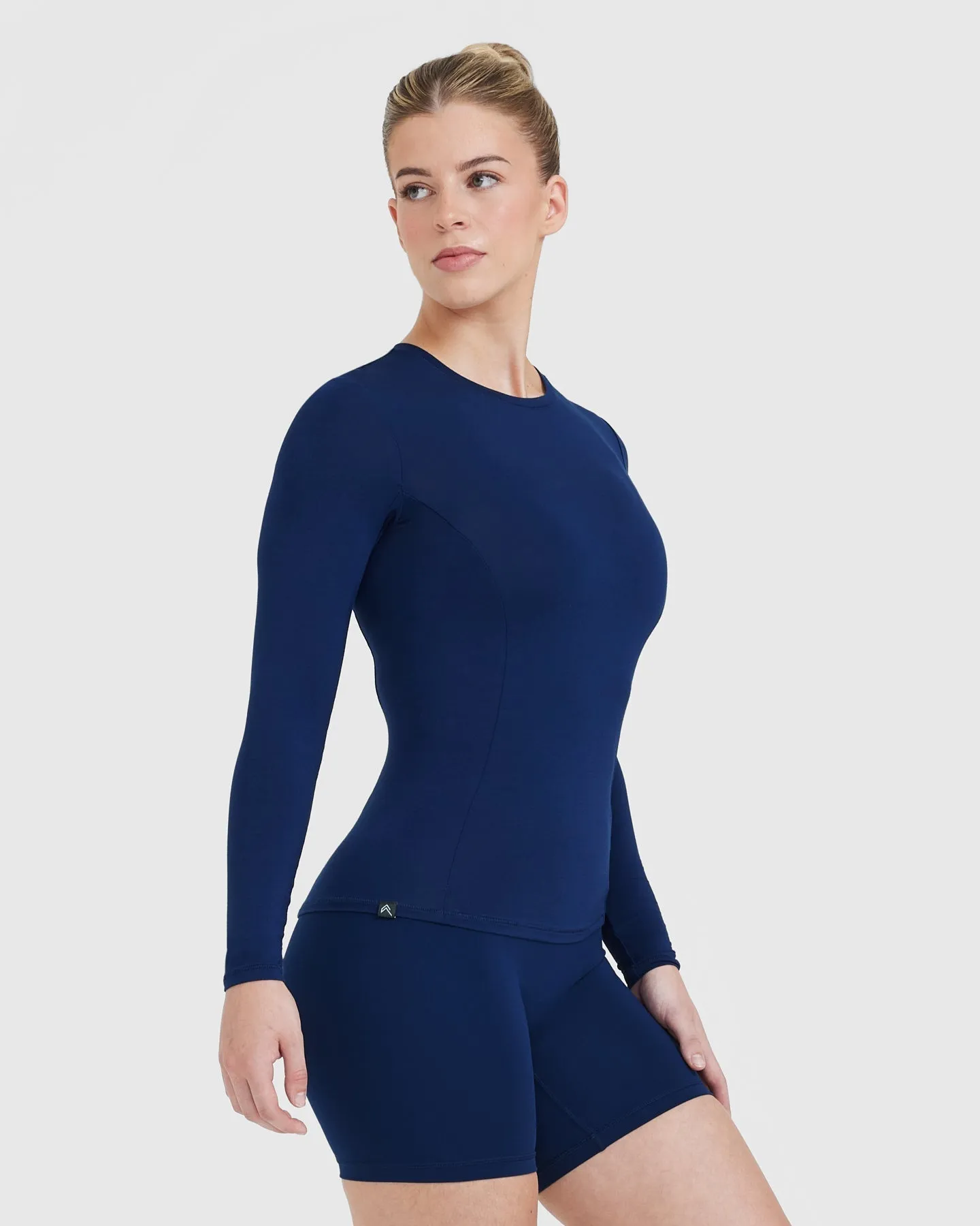 Mellow Soft Long Sleeve Top | Midnight sold by Oner Active product image thumbnail 3