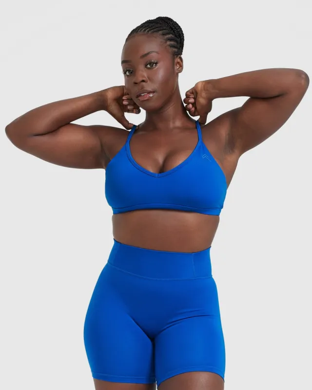 Timeless Strappy Bralette | Cobalt sold by Oner Active