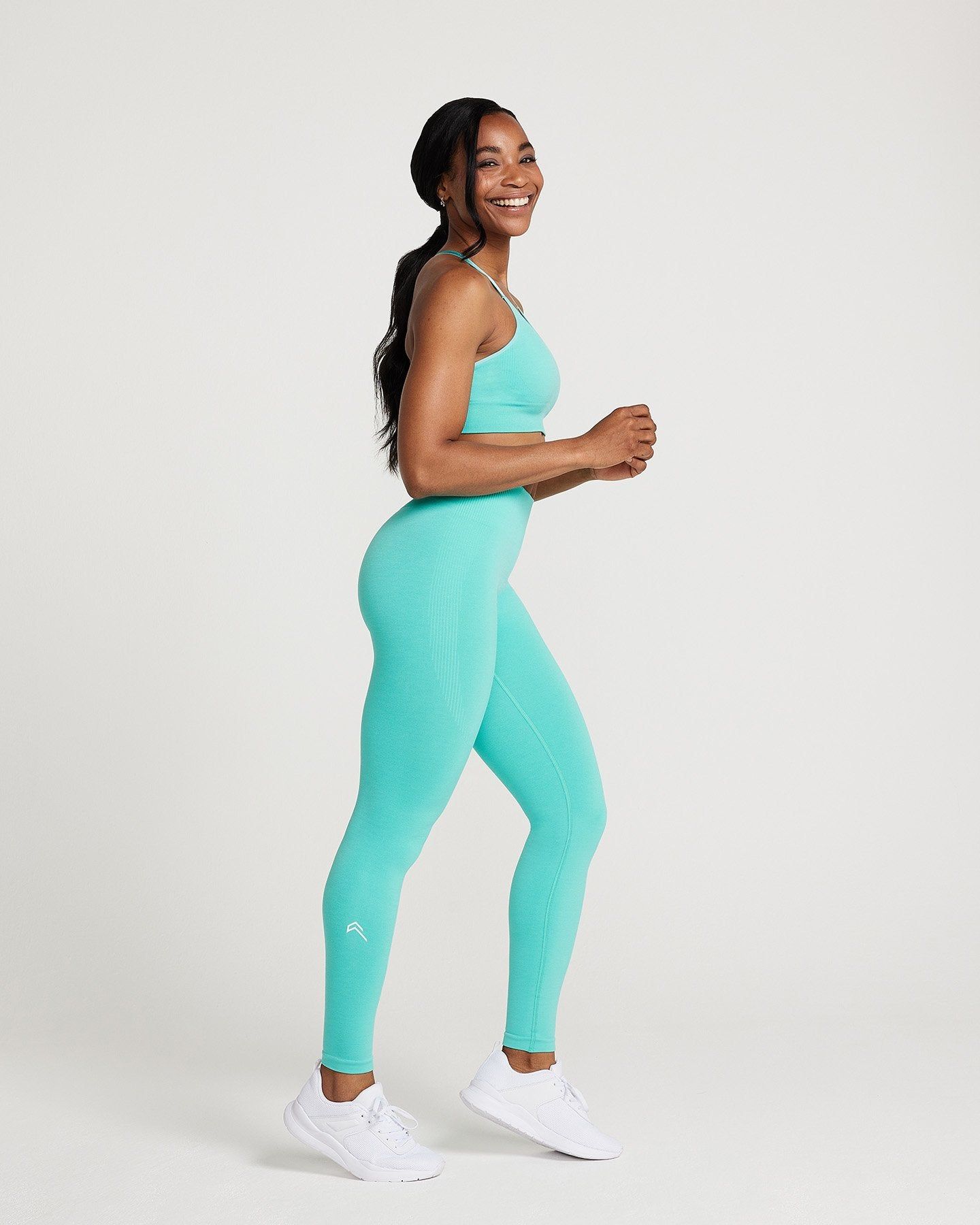 Classic Seamless Leggings | Lagoon Marl sold by Oner Active product image thumbnail 2