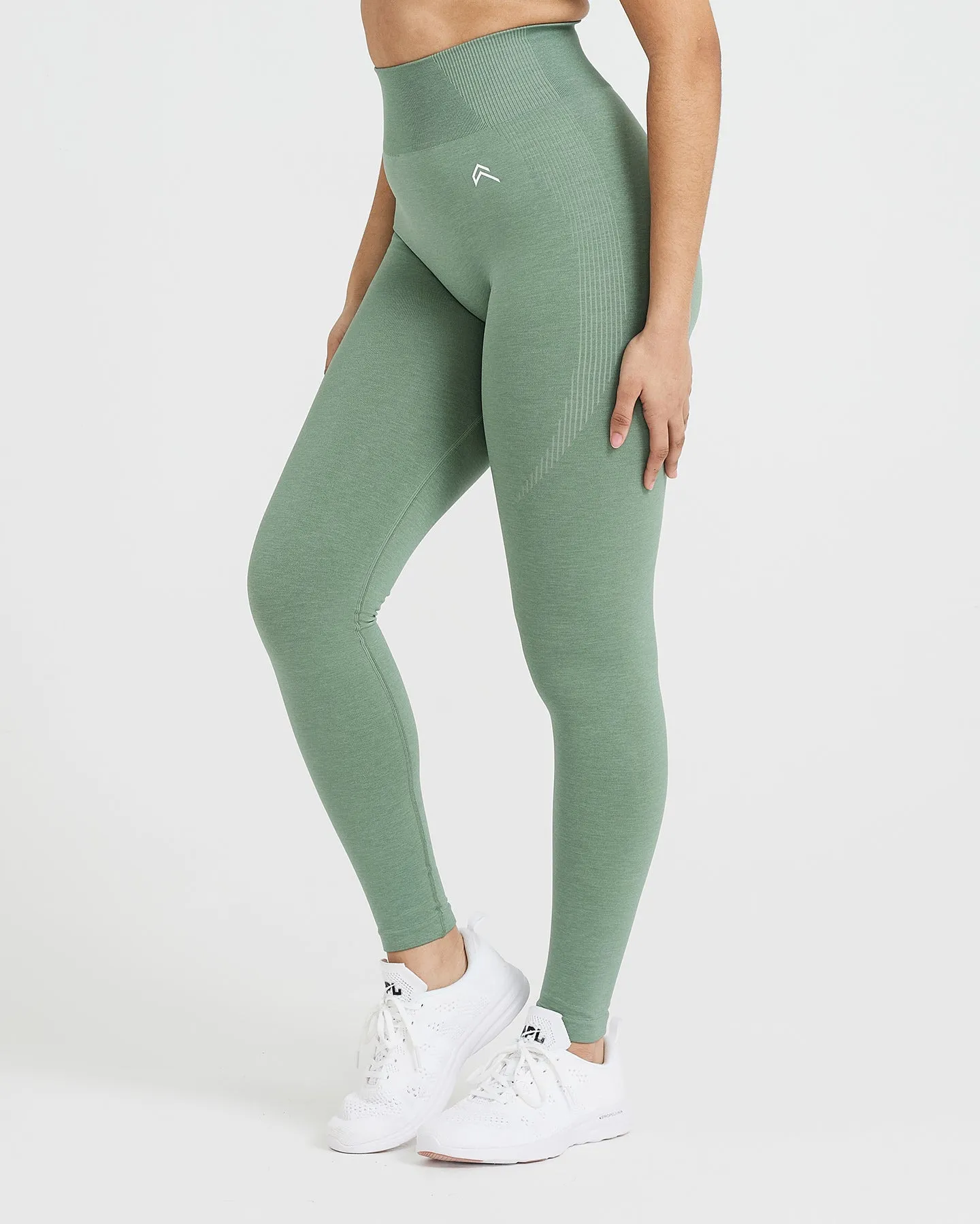 Classic Seamless 2.0 Leggings | Sage Marl sold by Oner Active product image thumbnail 3