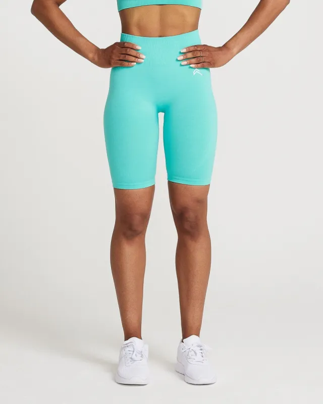 Classic Seamless Cycling Shorts | Lagoon Marl sold by Oner Active