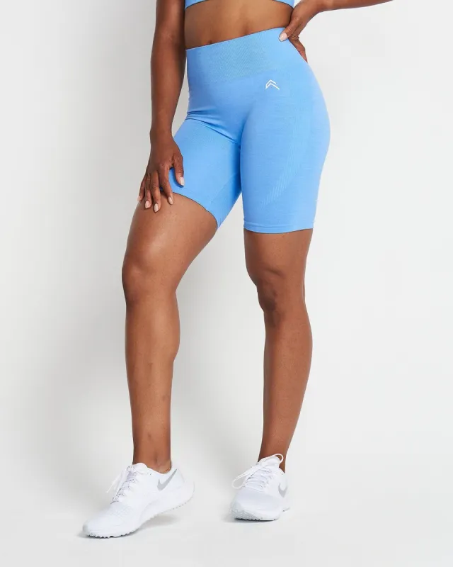 Classic Seamless Cycling Shorts | Blue Marl sold by Oner Active