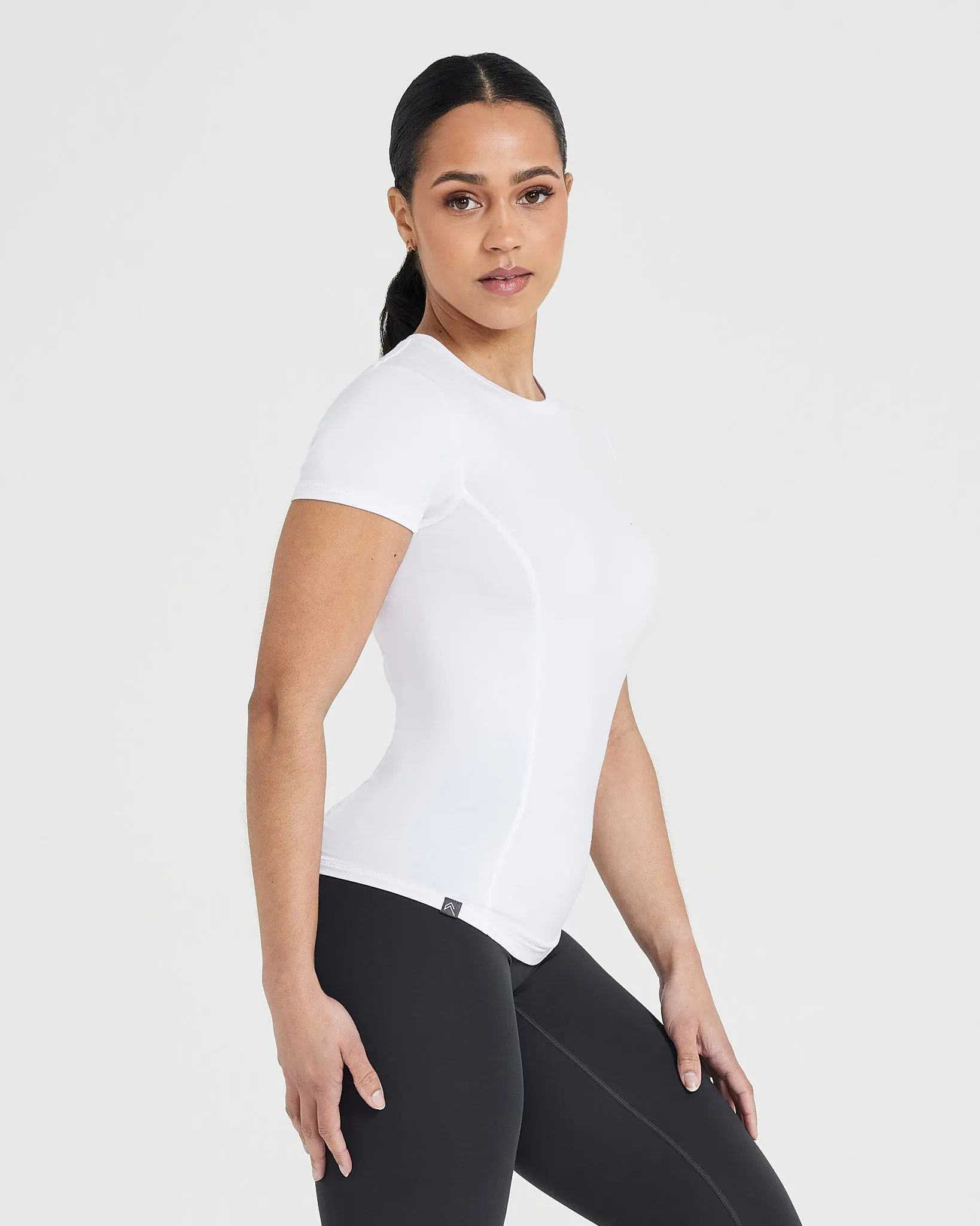 Mellow™ Soft Short Sleeve T-Shirt | White sold by Oner Active product image thumbnail 3