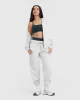 Foundations Zip Through Hoodie | Light Grey Marl sold by Oner Active
