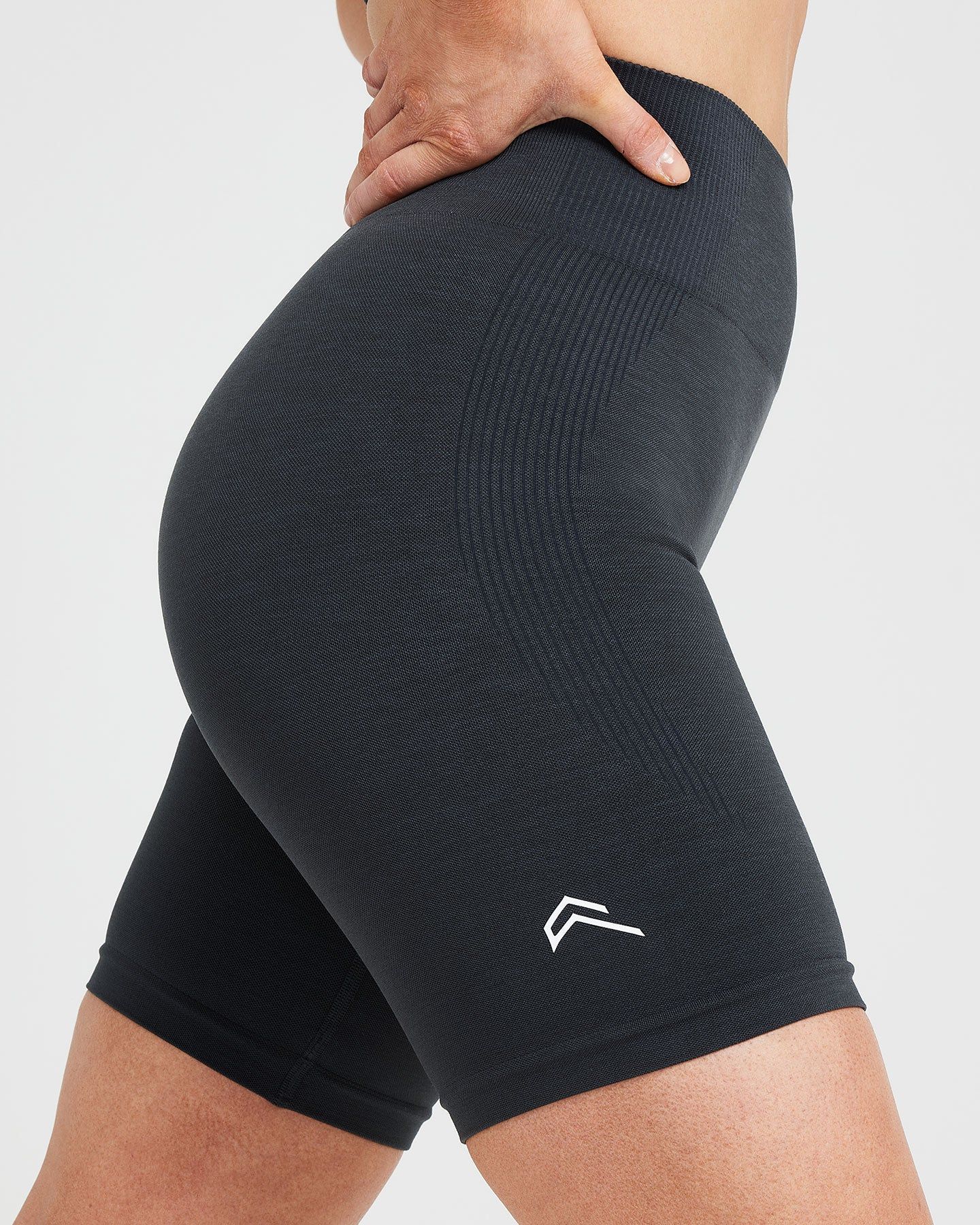 Classic Seamless 2.0 Cycling Shorts | Coal Marl sold by Oner Active product image thumbnail 4