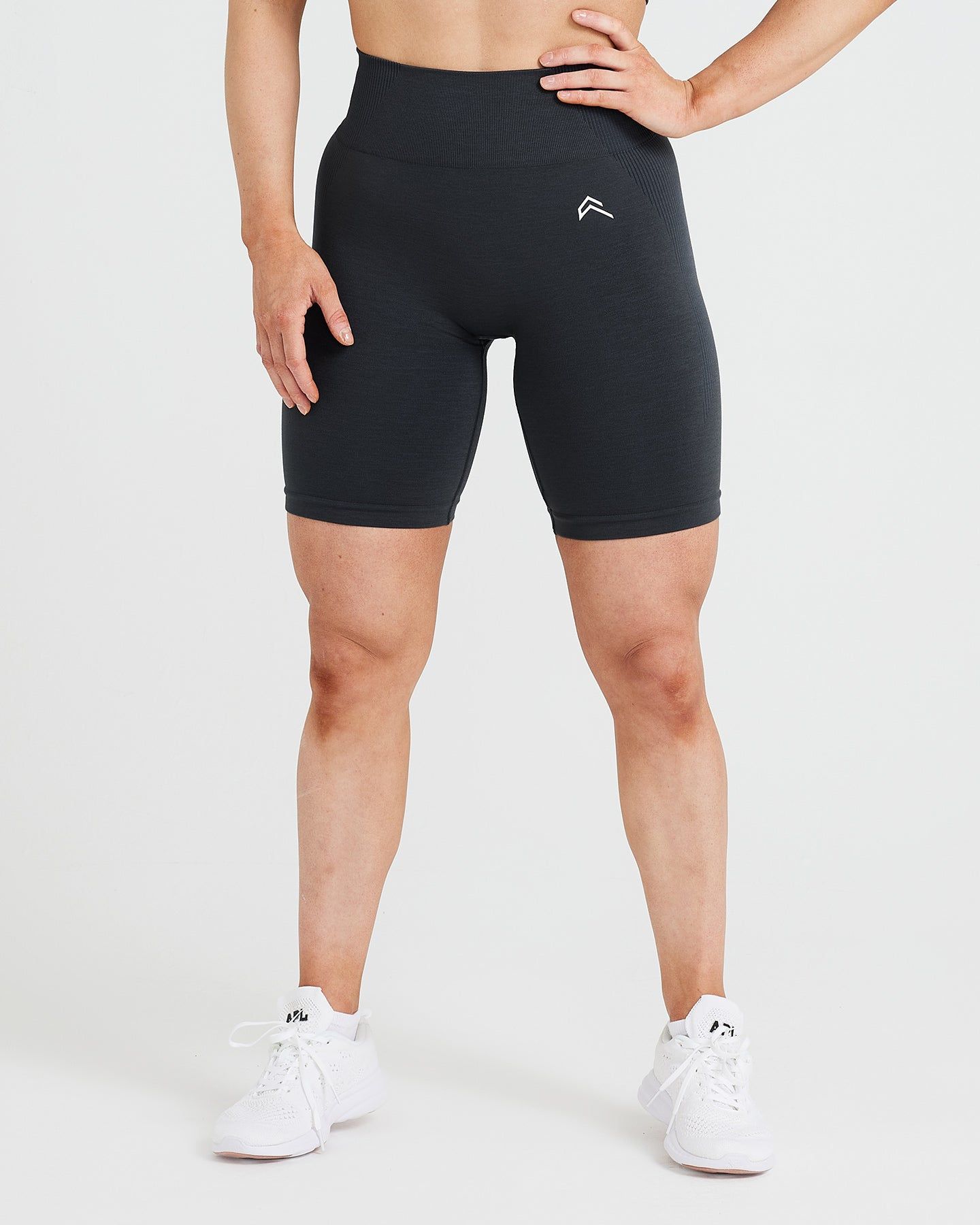 Classic Seamless 2.0 Cycling Shorts | Coal Marl sold by Oner Active