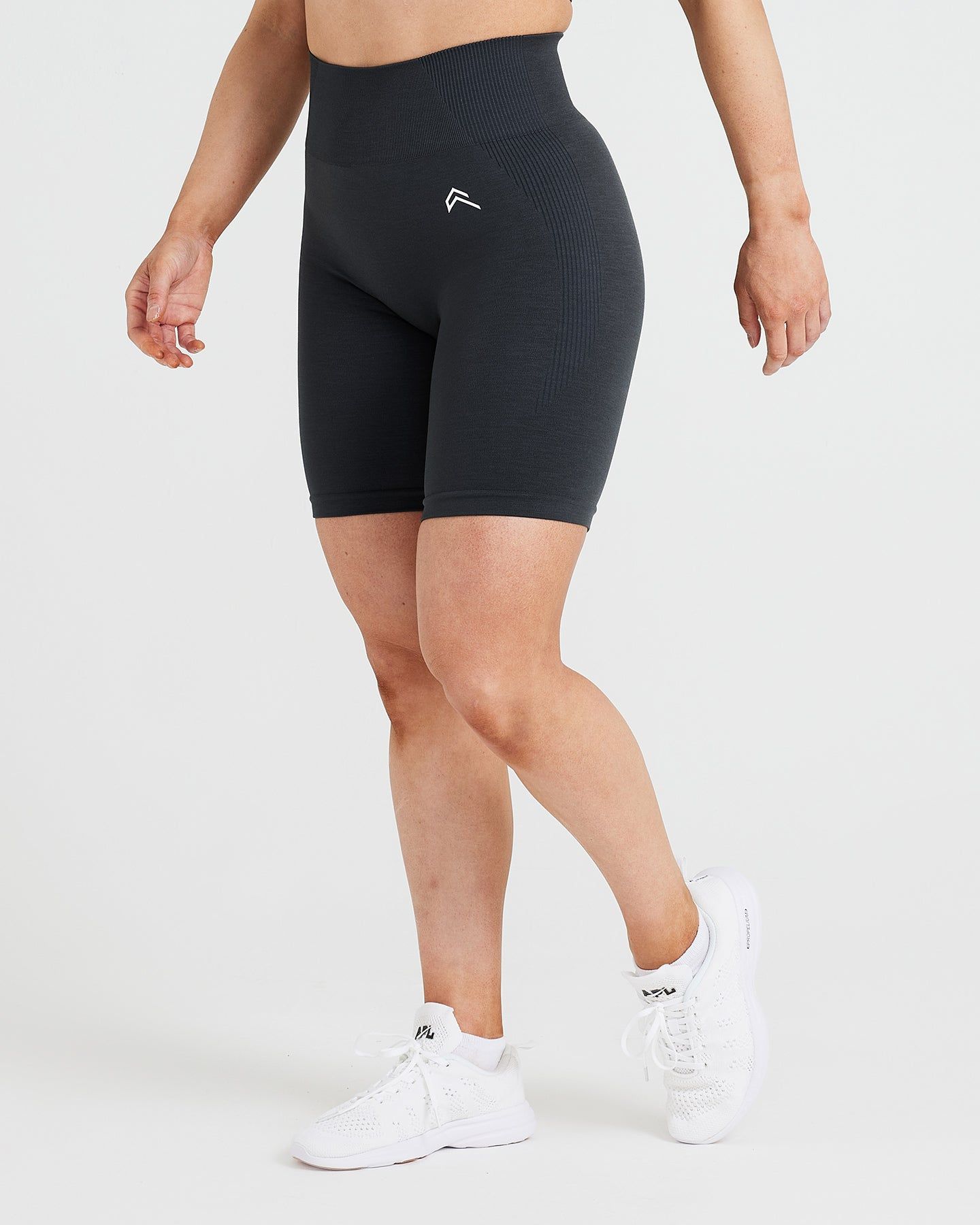Classic Seamless 2.0 Cycling Shorts | Coal Marl sold by Oner Active product image thumbnail 3