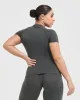 Go To Seamless Fitted Top | Coal sold by Oner Active