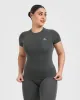 Go To Seamless Fitted Top | Coal sold by Oner Active