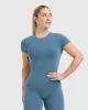 Mellow Soft Short Sleeve T-Shirt | Moonstone Blue sold by Oner Active