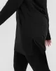 Go To Seamless Loose Long Sleeve Longline Top | Black sold by Oner Active