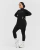 Go To Seamless Loose Long Sleeve Longline Top | Black sold by Oner Active