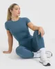 Mellow Soft Short Sleeve T-Shirt | Moonstone Blue sold by Oner Active