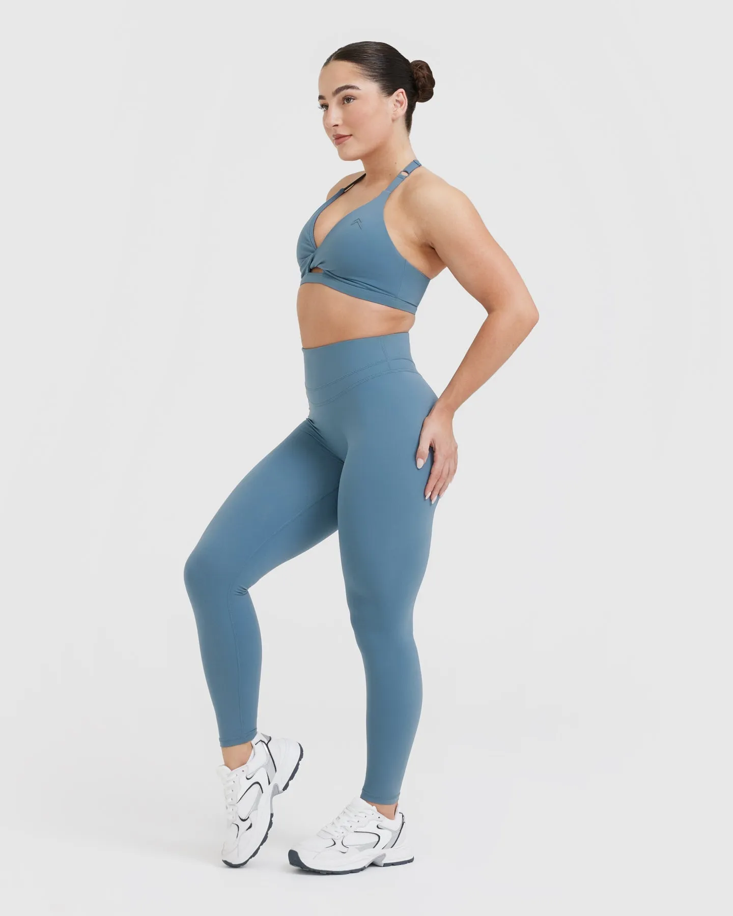 Unified Twist Sports Bra | Moonstone Blue sold by Oner Active product image thumbnail 3