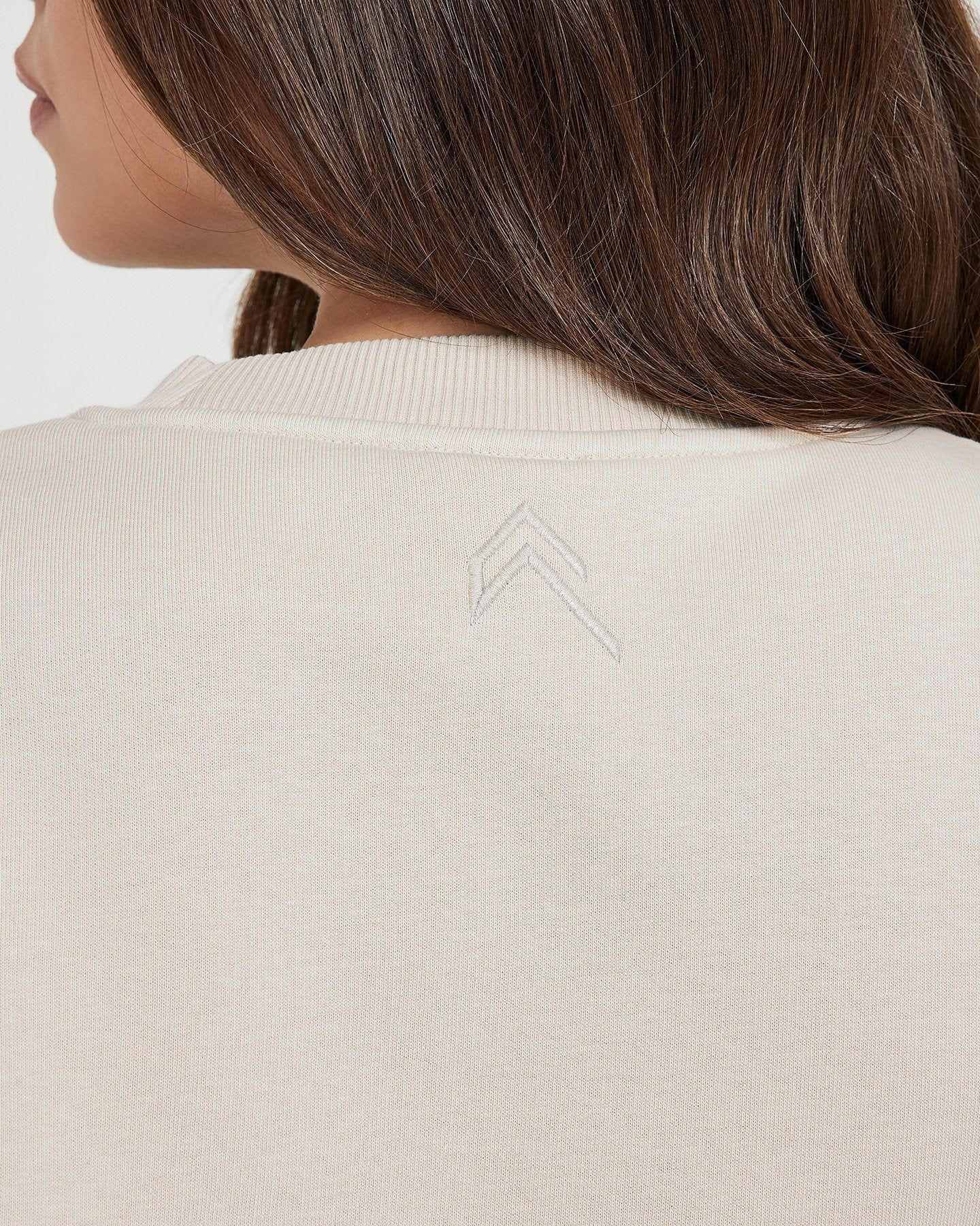 Classic Lounge Oversized Crew Neck | Sand sold by Oner Active product image thumbnail 5