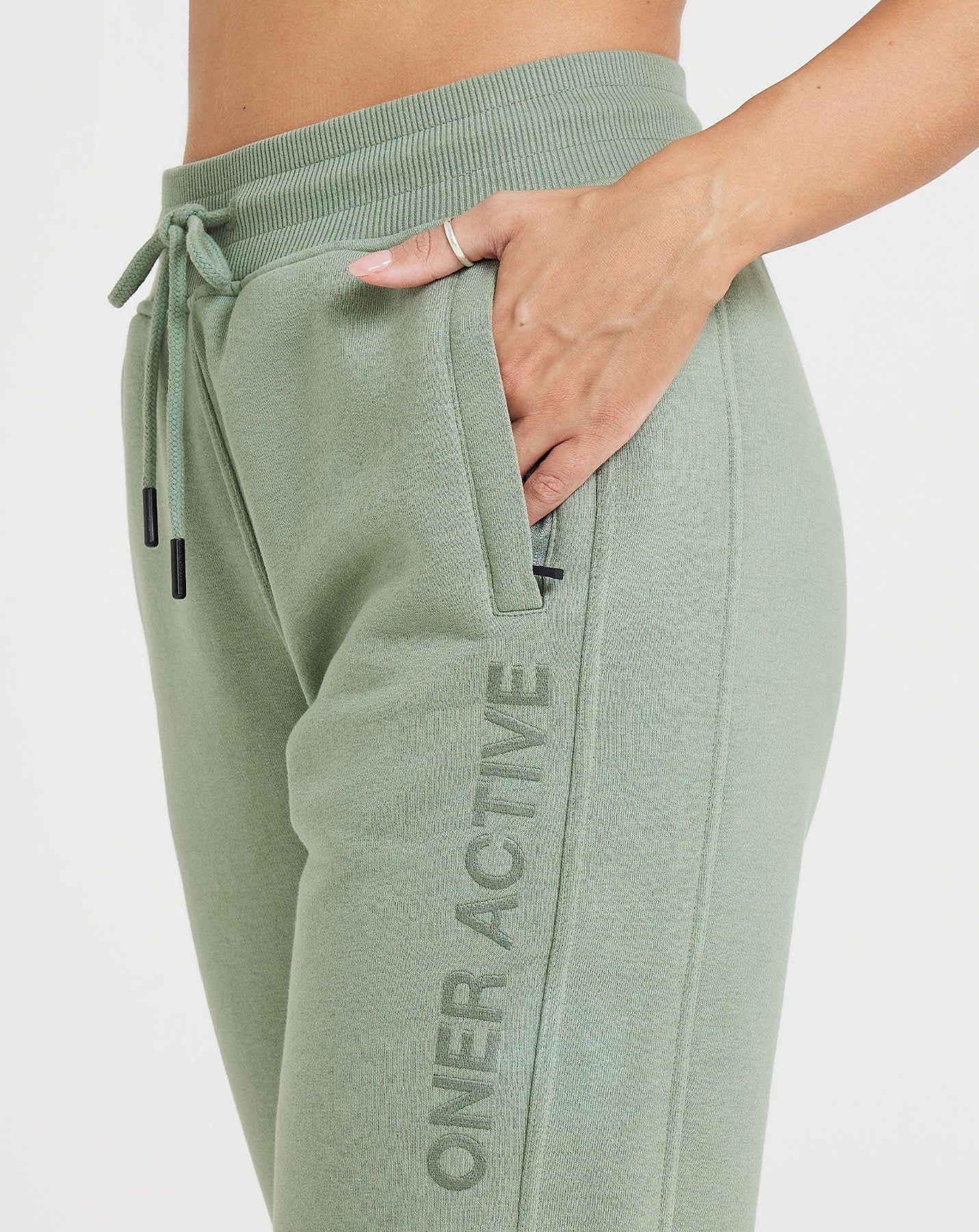 Classic Lounge Straight Leg Jogger | Sage sold by Oner Active product image thumbnail 5