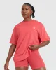 Classic Oversized Lightweight T-Shirt | Washed Sweet Red sold by Oner Active