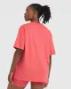 Classic Oversized Lightweight T-Shirt | Washed Sweet Red sold by Oner Active
