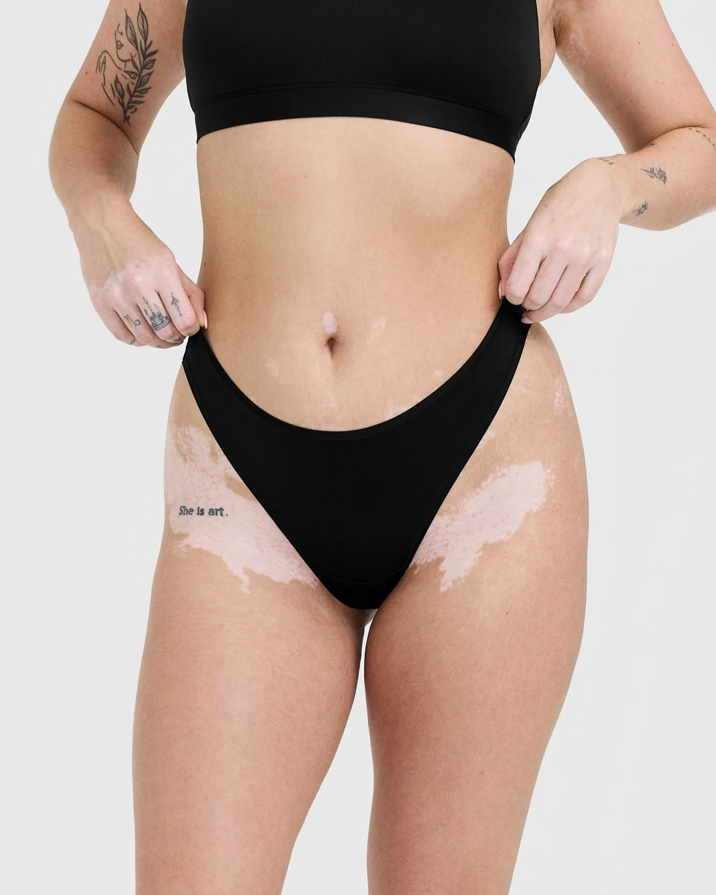 Silhouette Thong | Black sold by Oner Active