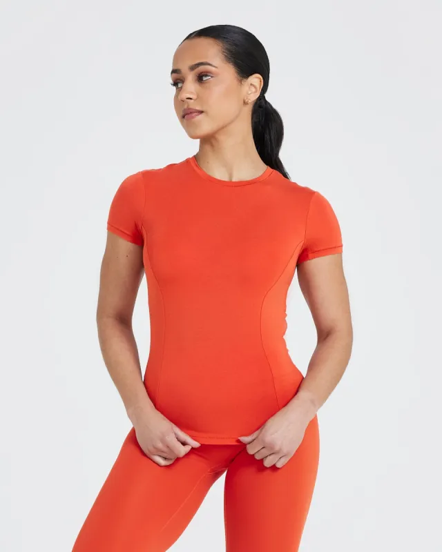 Mellow Soft Short Sleeve T-Shirt | Spice sold by Oner Active