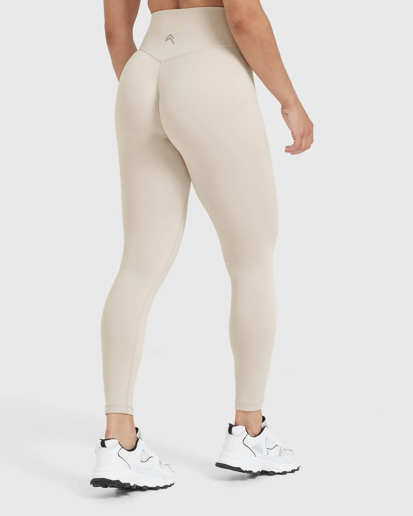 Timeless High Waisted Leggings | Sand sold by Oner Active product image thumbnail 2