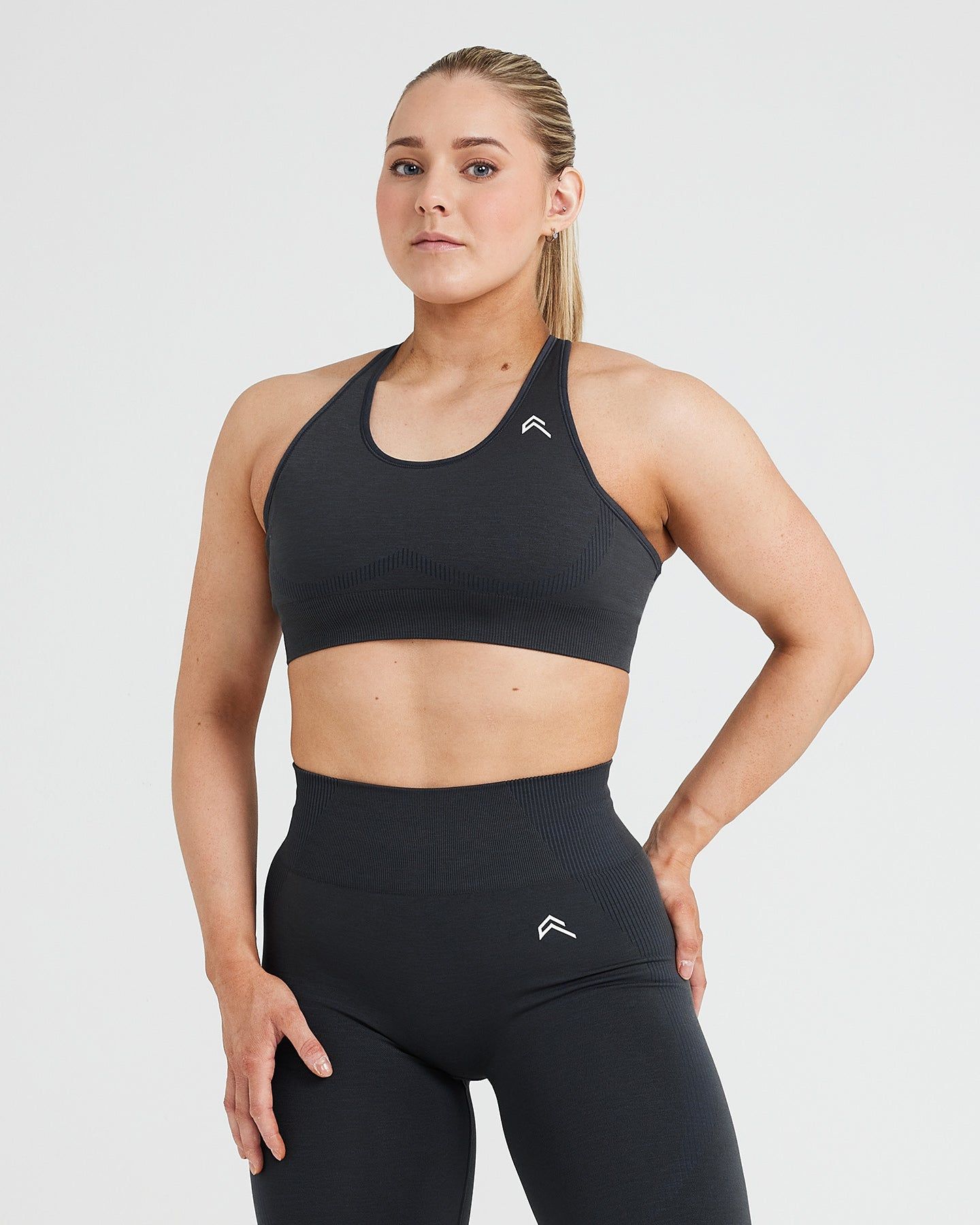 Classic Seamless 2.0 Bralette | Coal Marl sold by Oner Active