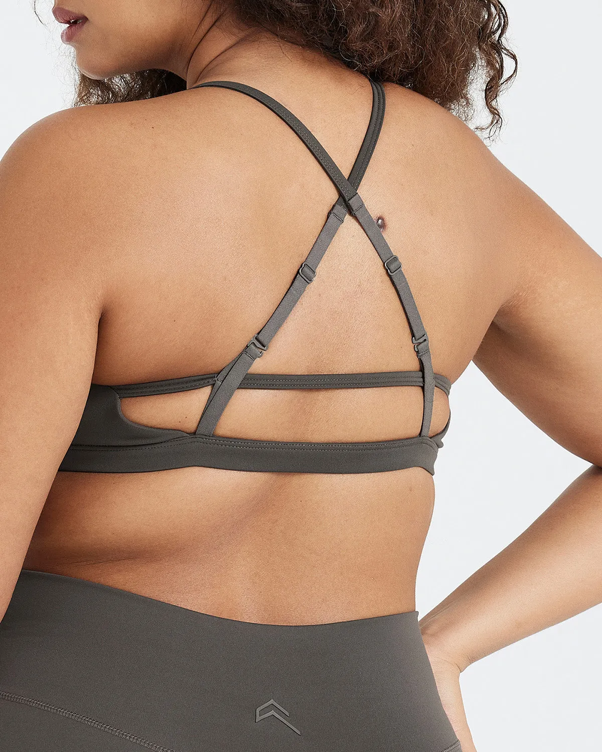 Timeless Strappy Bralette | Deep Taupe sold by Oner Active product image thumbnail 5