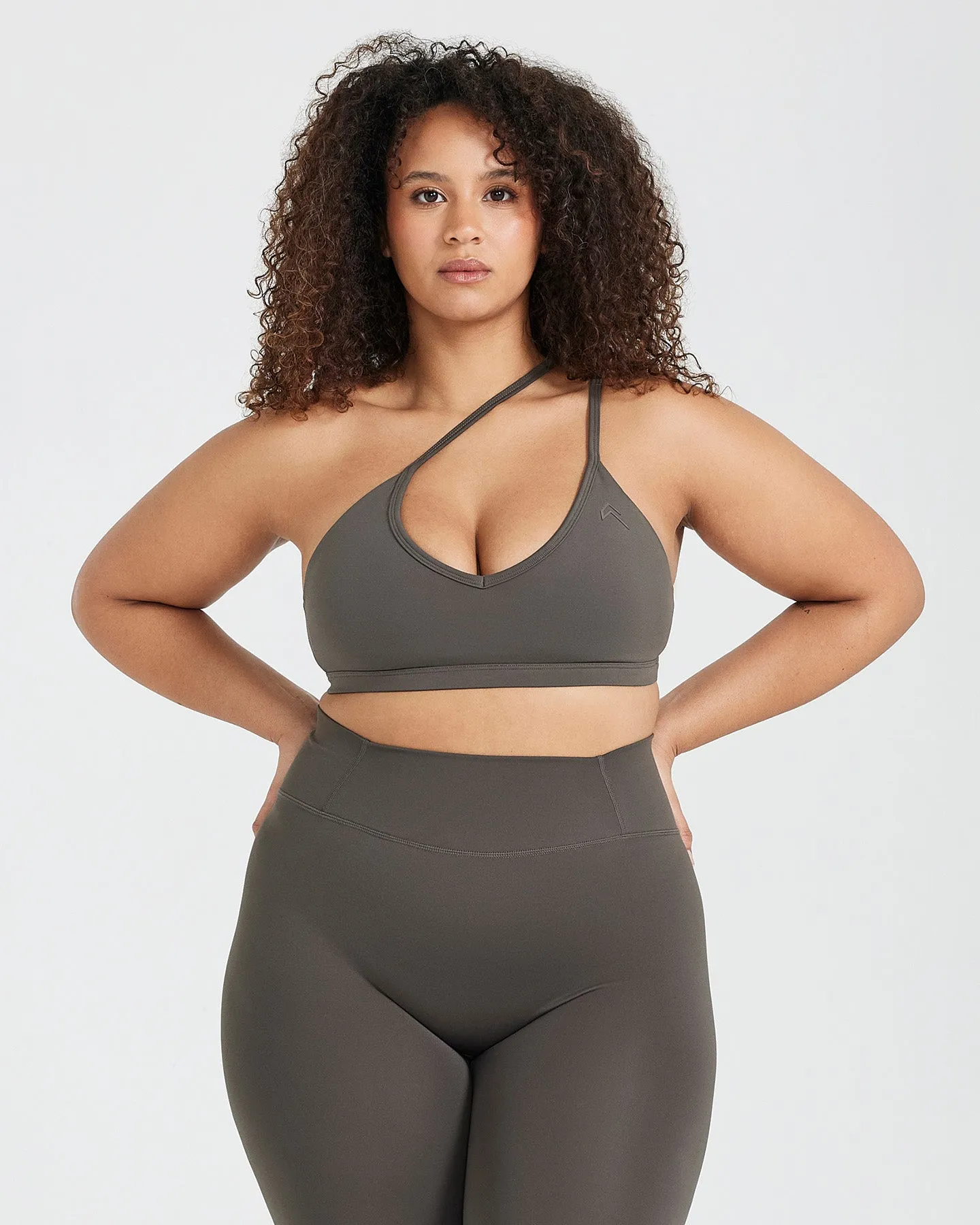 Timeless Strappy Bralette | Deep Taupe sold by Oner Active product image thumbnail 3
