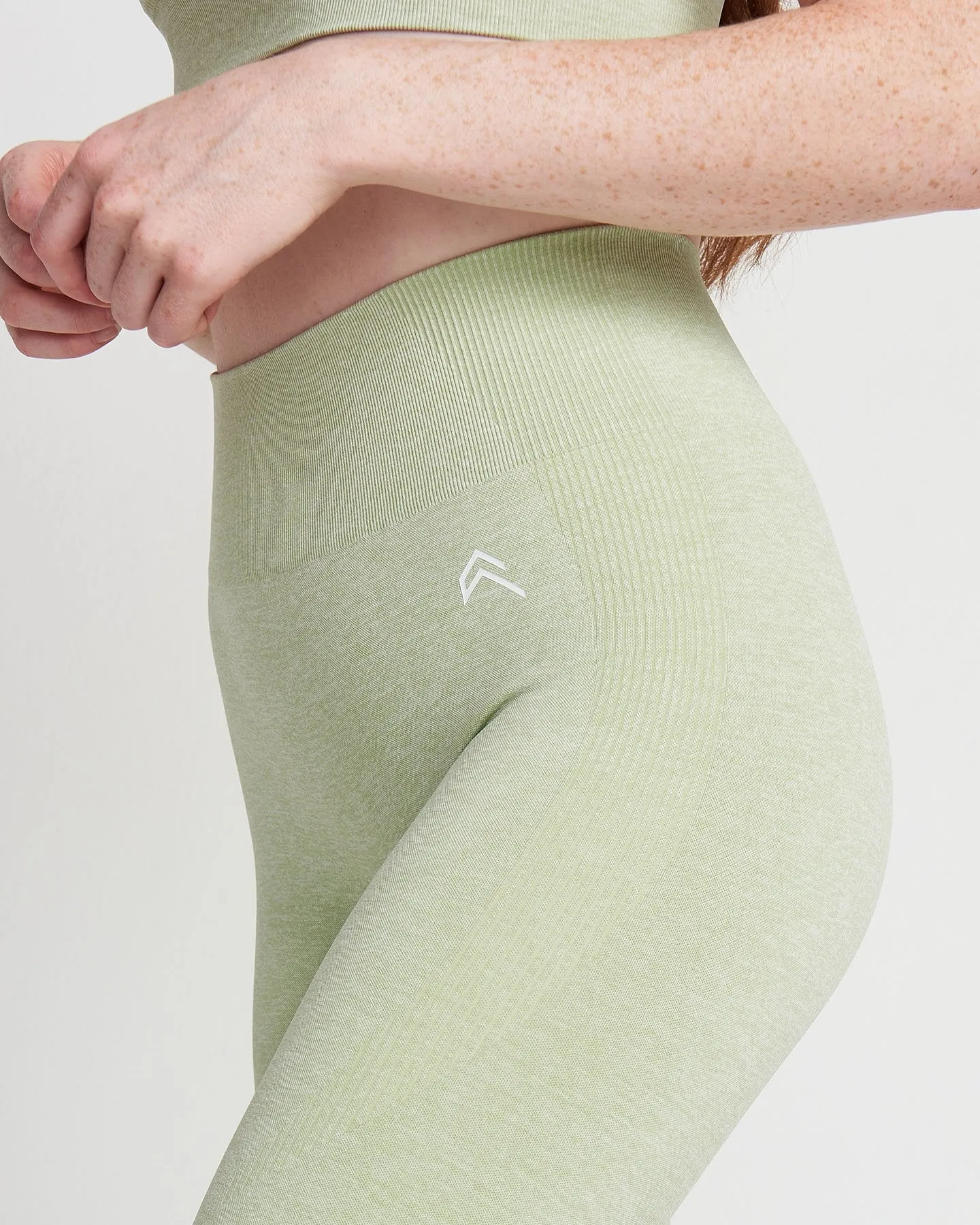 Classic Seamless Leggings | Pistacchio Marl sold by Oner Active product image thumbnail 5