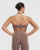 Classic Seamless 2.0 Halter Neck Bralette | Cool Brown Marl sold by Oner Active