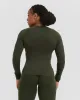Go To Seamless Fitted Long Sleeve Top | Khaki sold by Oner Active
