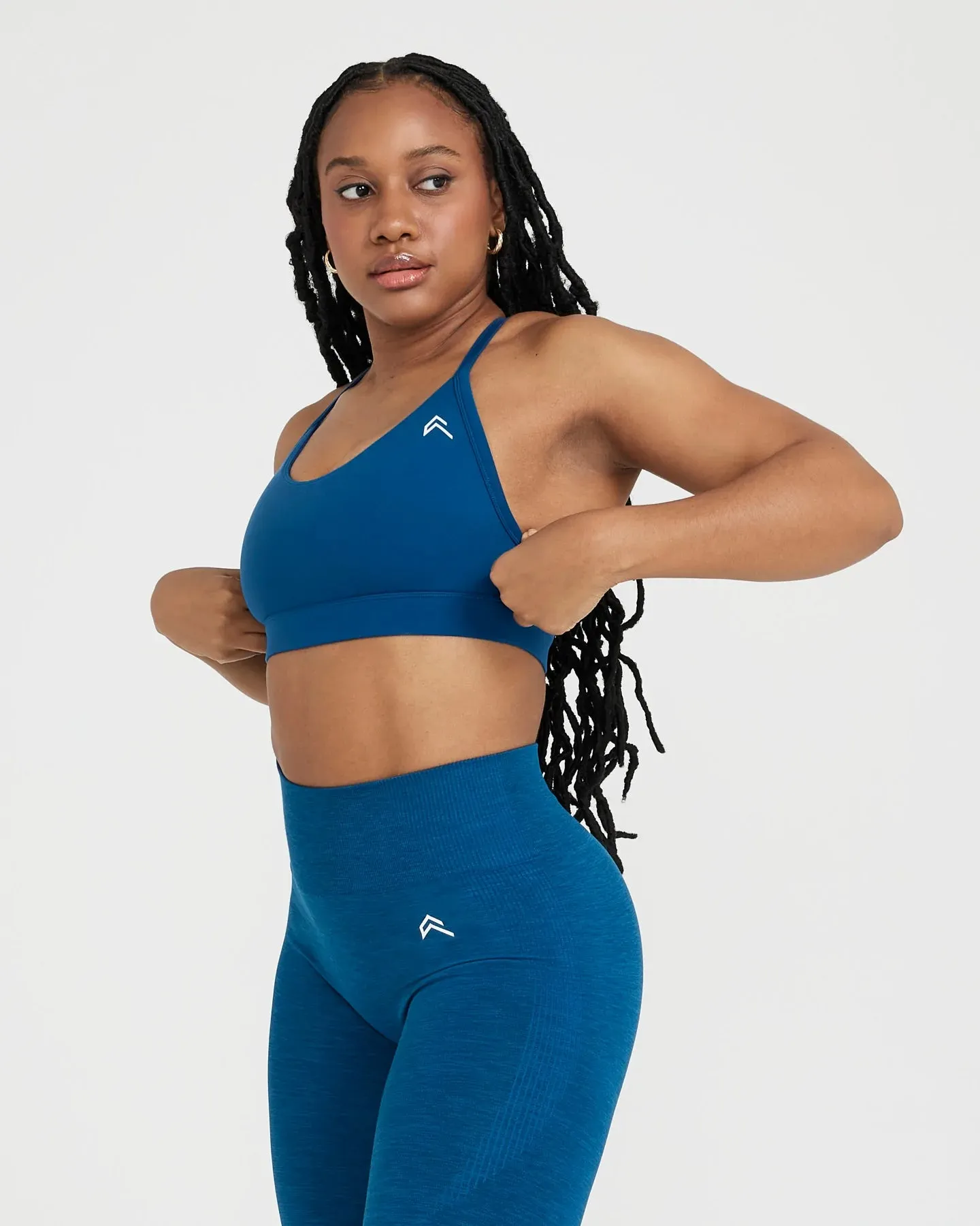 Everyday Sports Bra | Petrol Blue sold by Oner Active product image thumbnail 3