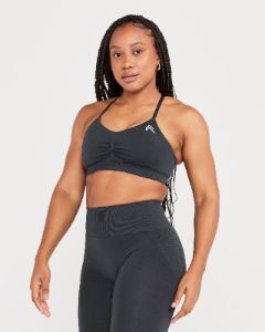 Effortless Micro Bralette | Coal sold by Oner Active