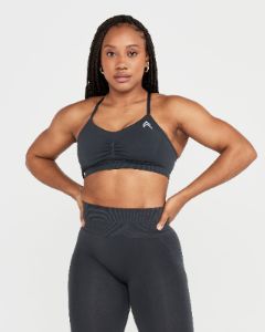 Effortless Micro Bralette | Coal sold by Oner Active