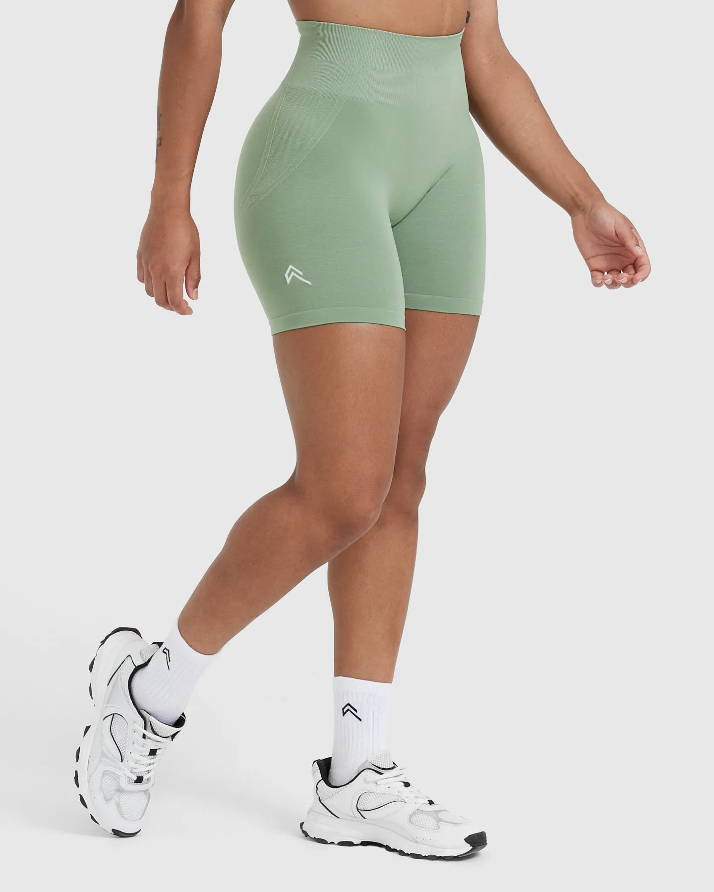 Effortless Seamless Shorts | Sage sold by Oner Active product image thumbnail 3