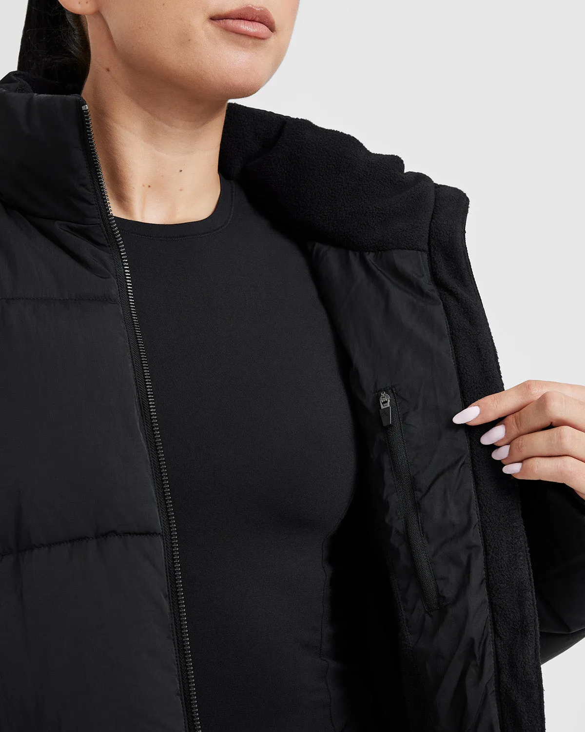 Puffer Jacket | Black sold by Oner Active product image thumbnail 4