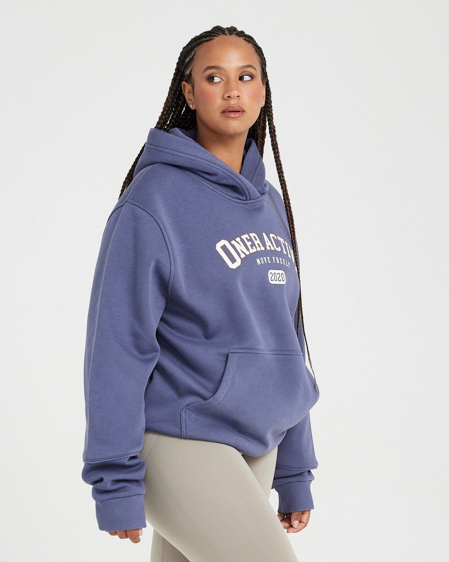 Oversized Club Hoodie | Slate Blue sold by Oner Active product image thumbnail 3