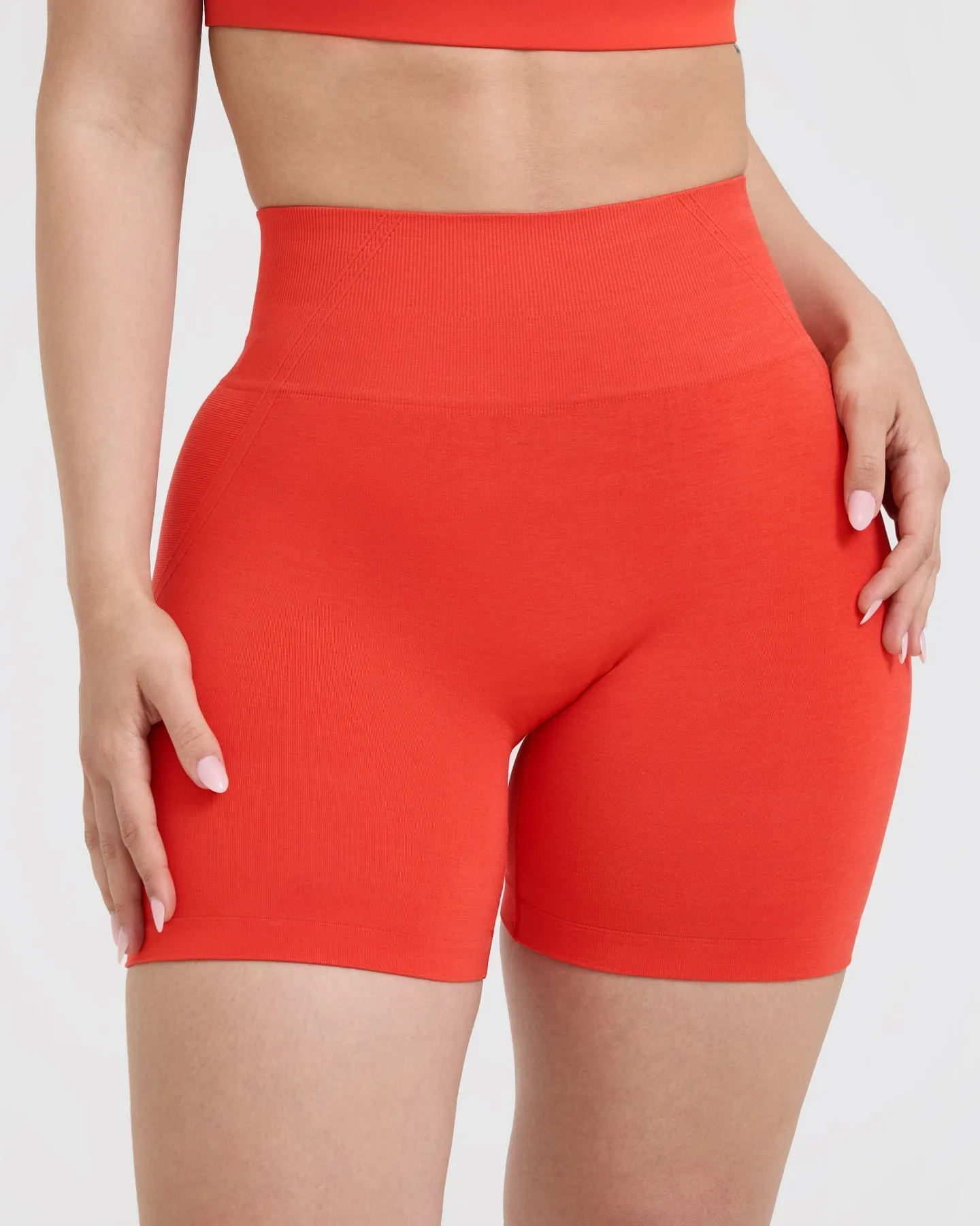 Effortless Seamless Shorts | Charged Orange sold by Oner Active product image thumbnail 4